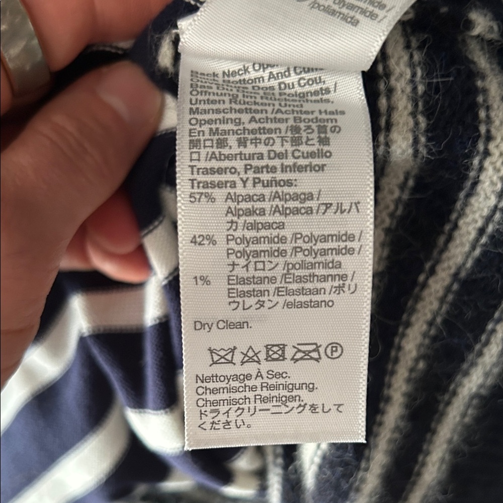 Madewell Mixed Media Striped Sweater - Picture 9 of 9